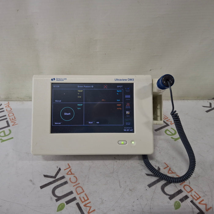 Spacelabs Healthcare Ultraview DM3 Vital Signs Monitor