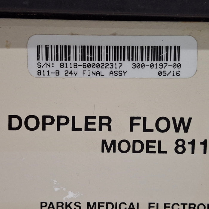 Parks Parks 811-B Doppler Flow Detector Surgical Equipment reLink Medical