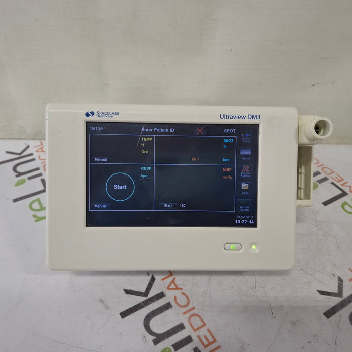 Spacelabs Healthcare Ultraview DM3 Vital Signs Monitor