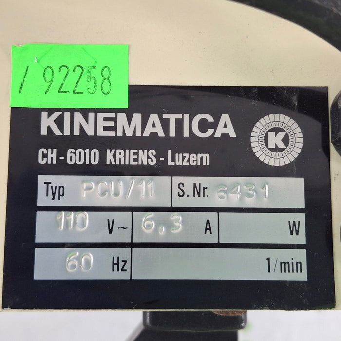 Kinematica Polytron PT 10/35 Homogenizer W PCU 11 Controller