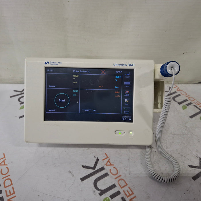 Spacelabs Healthcare Ultraview DM3 Vital Signs Monitor