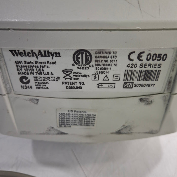 Welch Allyn Spot 420 - NIBP, Temp Vital Signs Monitor