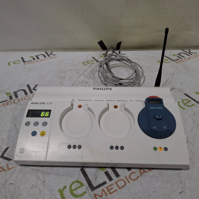 Philips Avalon M2720A CTS w/Transducers Base Station