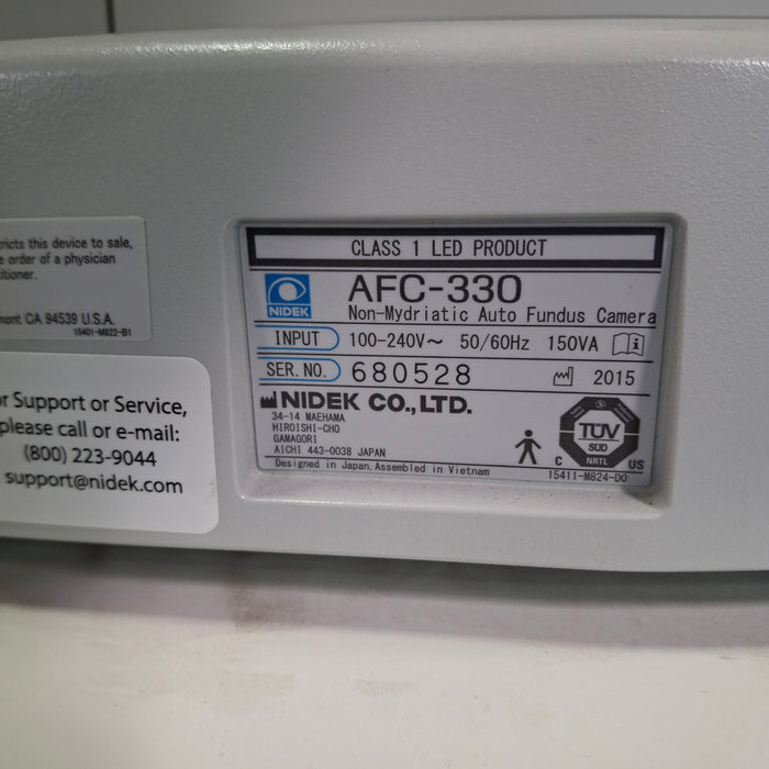 Nidek Nidek AFC-330 Non-Mydriatic Auto Fundus Camera Ophthalmology reLink Medical