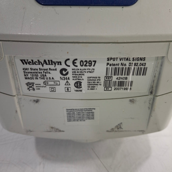 Welch Allyn Spot 420 - NIBP, Nellcor SpO2 Vital Signs Monitor