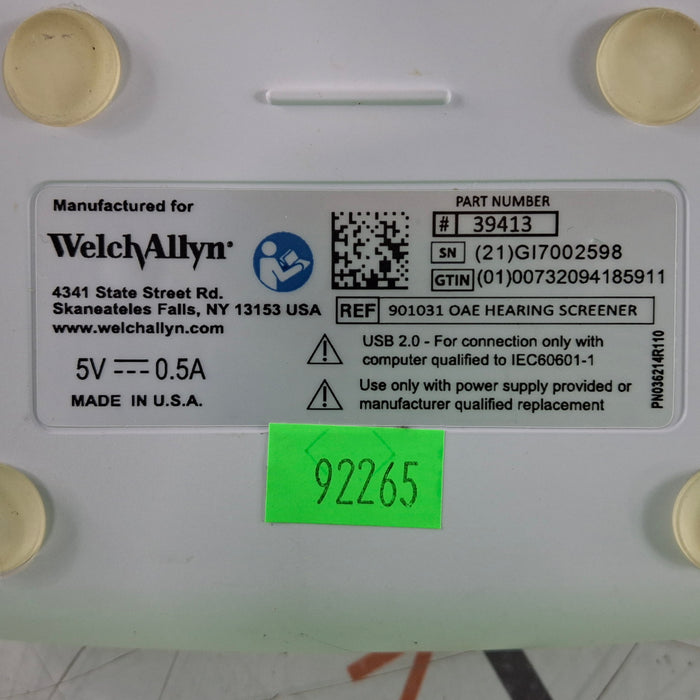 Welch Allyn OAE Hearing Screener