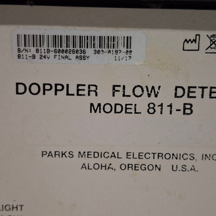 Parks 811-B Doppler Flow Detector