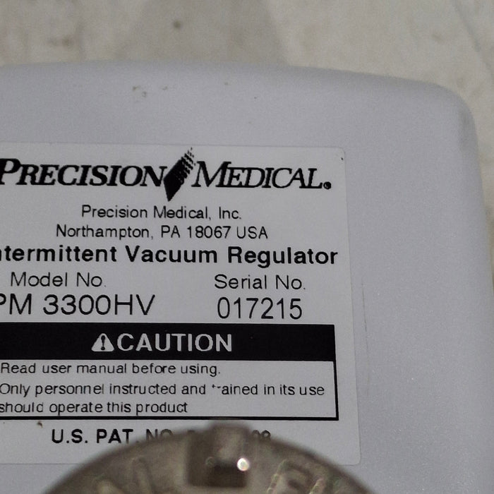 Precision Medical PM3300HV Intermittent Vacuum Regulator