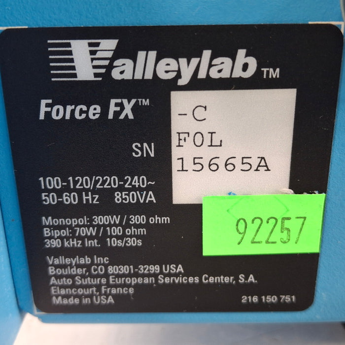 Covidien Valleylab Force FX-C Electrosurgical Generator