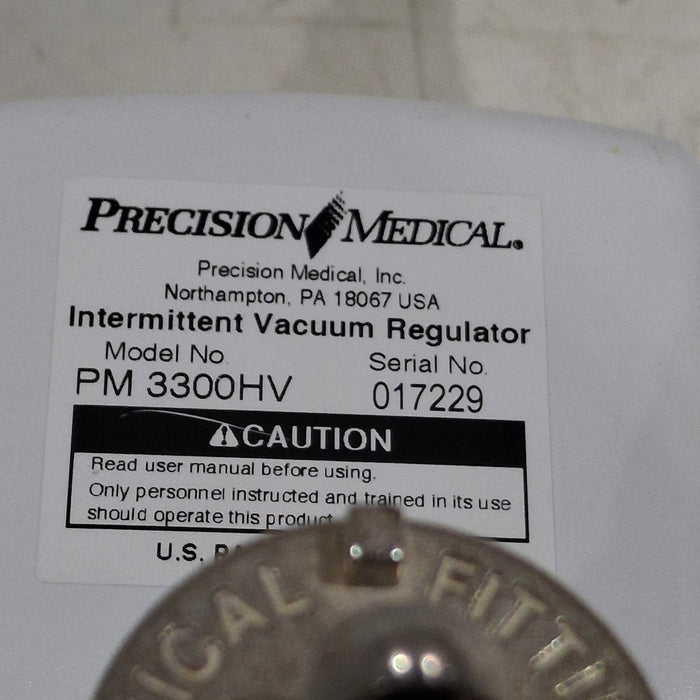 Precision Medical PM3300HV Intermittent Vacuum Regulator