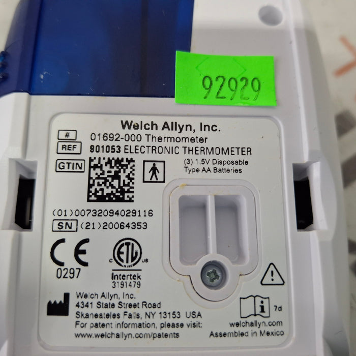 Welch Allyn SureTemp Plus 690 Thermometer