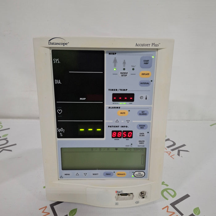 Datascope Accutorr Plus Vital Signs Monitor