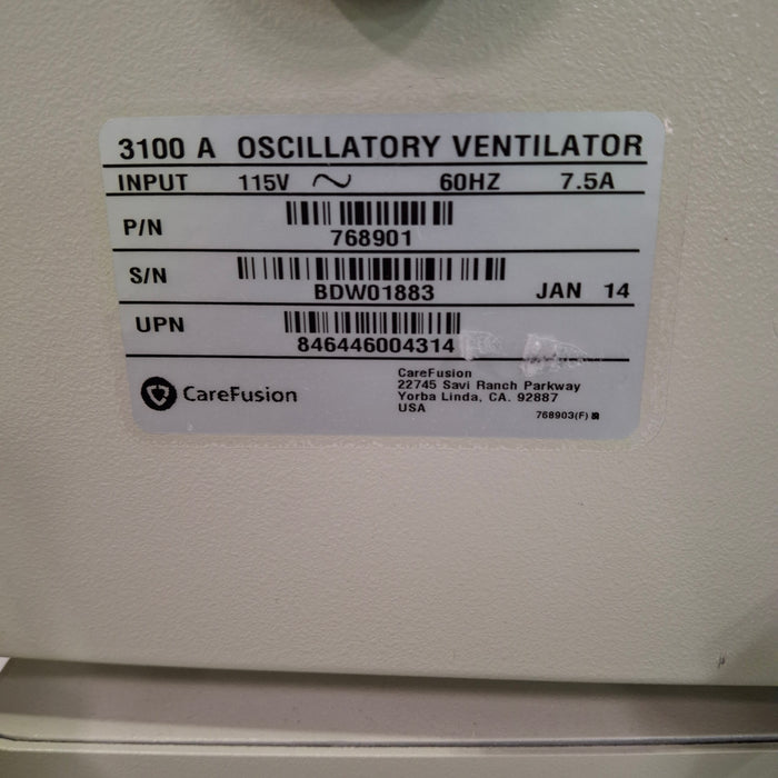 CareFusion SensorMedics 3100A Oscillatory Ventilator