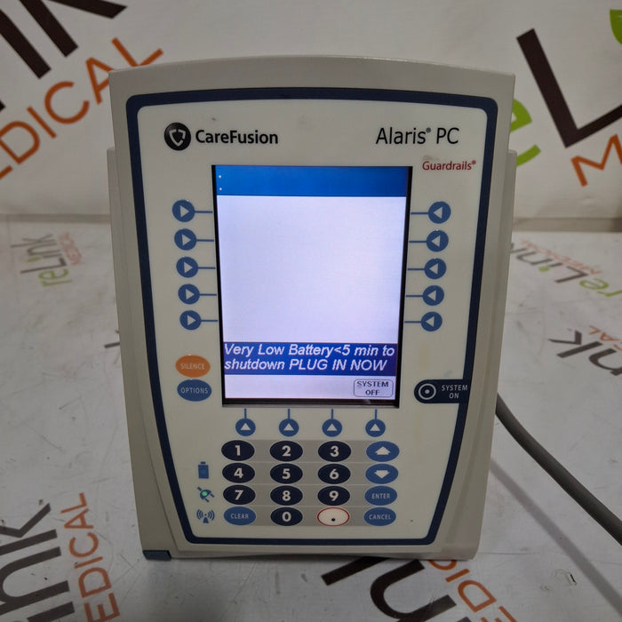 CareFusion Alaris 8015 Small Screen POC Infusion Pump