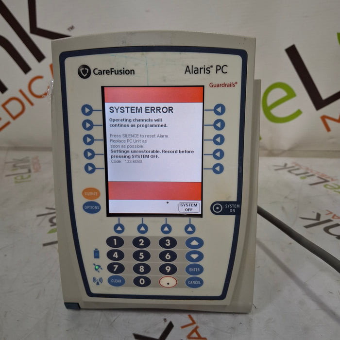 CareFusion Alaris 8015 Small Screen POC Infusion Pump