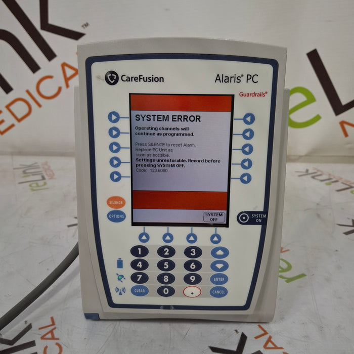 CareFusion Alaris 8015 Small Screen POC Infusion Pump