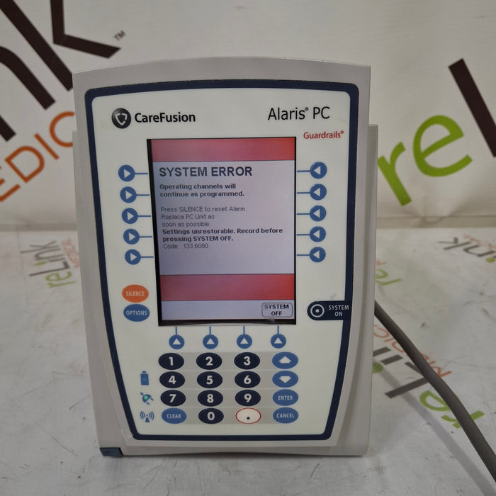 CareFusion Alaris 8015 Small Screen POC Infusion Pump