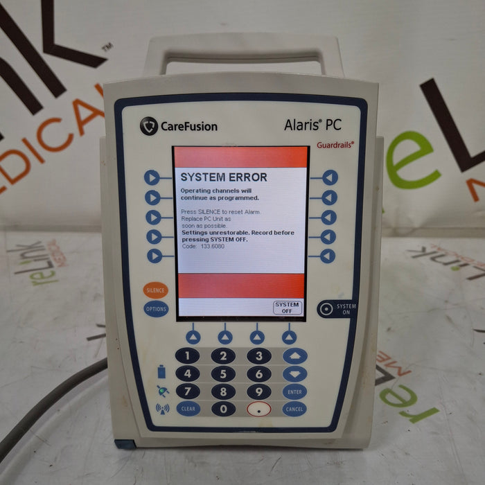 CareFusion Alaris 8015 Small Screen POC Infusion Pump