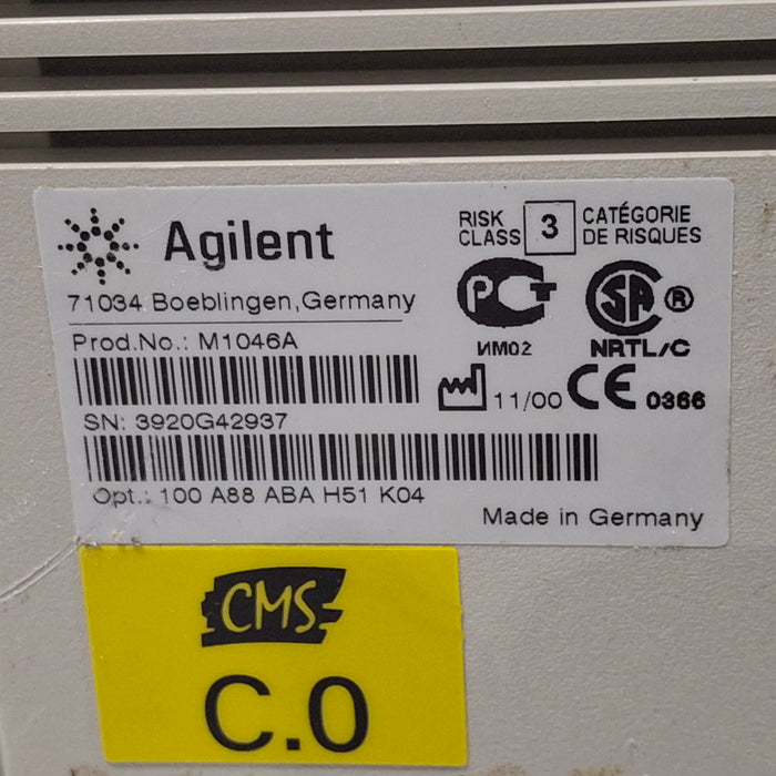 Agilent CMS-2001 Anesthesia Monitor