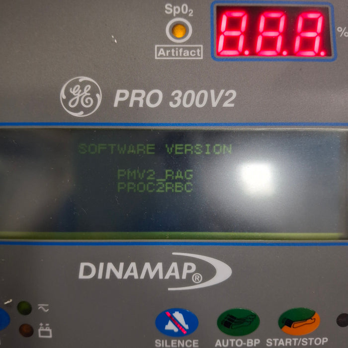 GE Healthcare Dinamap Pro 300V2 Vital Signs Monitor