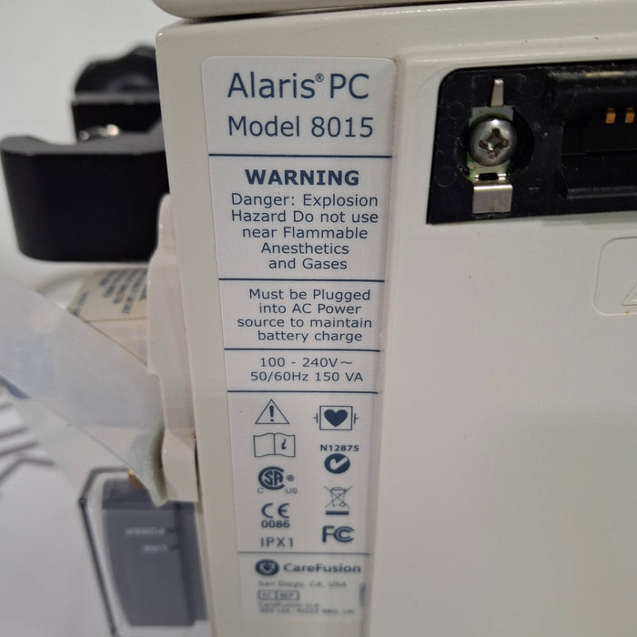 CareFusion Alaris 8015 Small Screen POC Infusion Pump