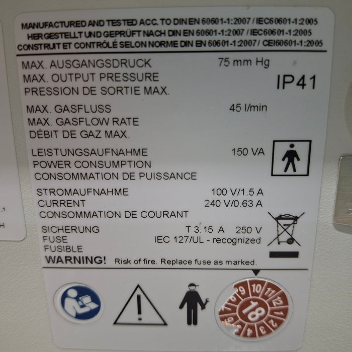 Stryker 620-040-610 Pneumo Sure XL High Flow Insufflator