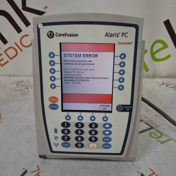 CareFusion Alaris 8015 Small Screen POC Infusion Pump