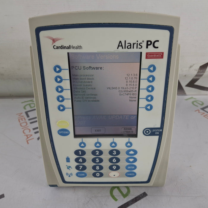 CareFusion Alaris 8015 Small Screen POC Infusion Pump