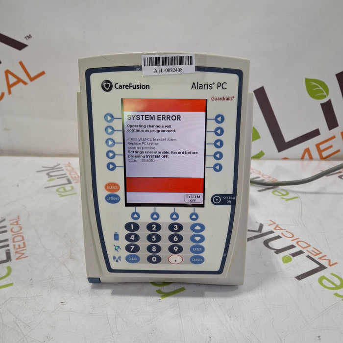 CareFusion Alaris 8015 Small Screen POC Infusion Pump