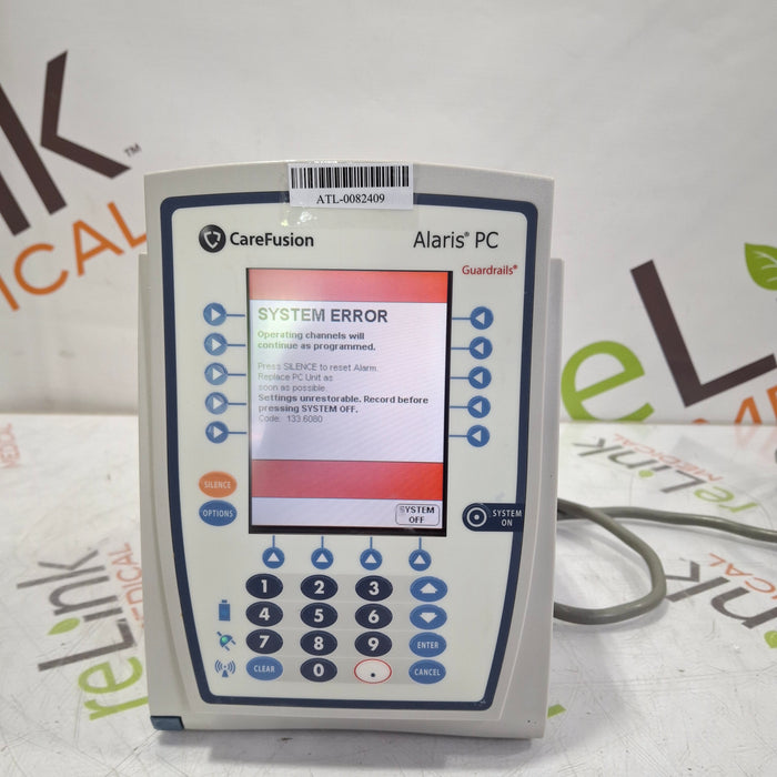 CareFusion Alaris 8015 Small Screen POC Infusion Pump