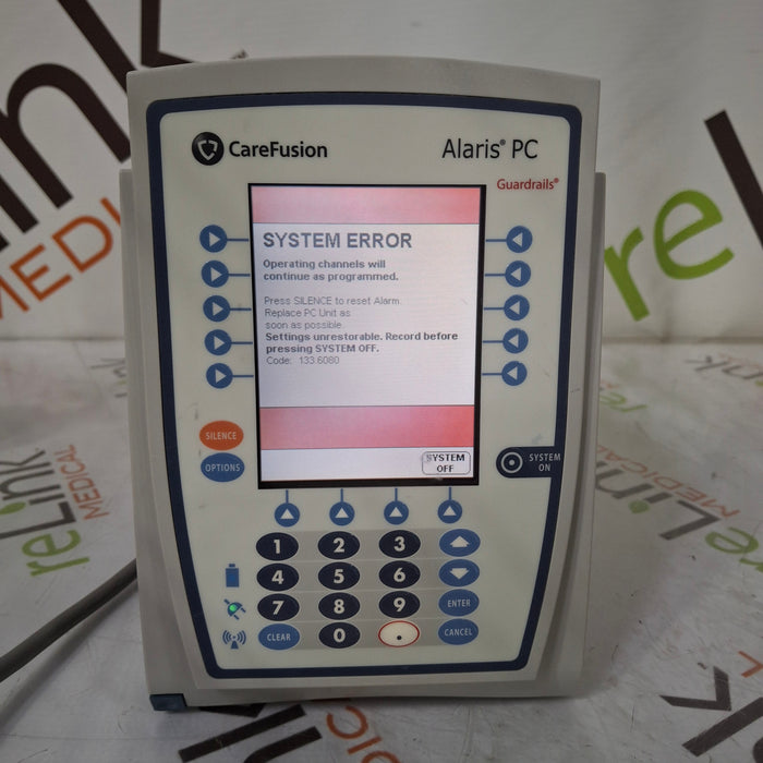 CareFusion Alaris 8015 Small Screen POC Infusion Pump