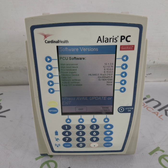 CareFusion Alaris 8015 Small Screen POC Infusion Pump