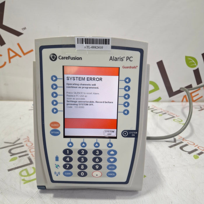 CareFusion Alaris 8015 Small Screen POC Infusion Pump