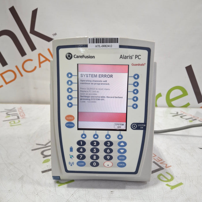 CareFusion Alaris 8015 Small Screen POC Infusion Pump