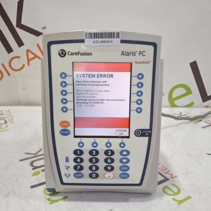 CareFusion Alaris 8015 Small Screen POC Infusion Pump