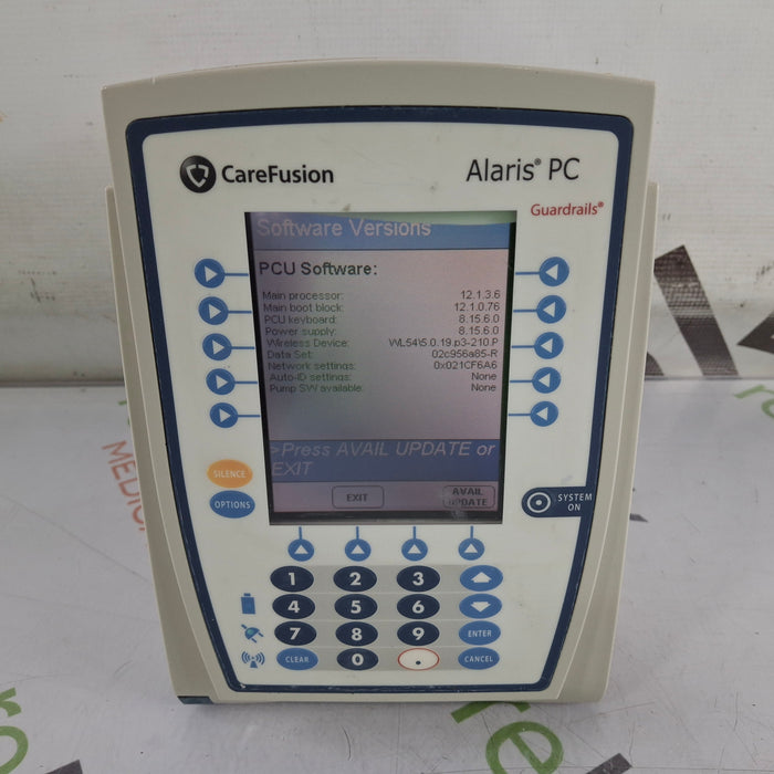 CareFusion Alaris 8015 Small Screen POC Infusion Pump