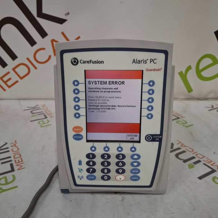 CareFusion Alaris 8015 Small Screen POC Infusion Pump