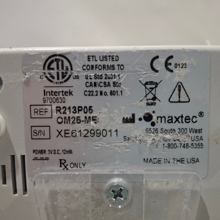 Maxtec, Inc. MaxO2 OM25-ME Oxygen Monitor