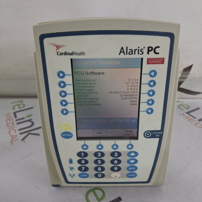 CareFusion Alaris 8015 Small Screen POC Infusion Pump