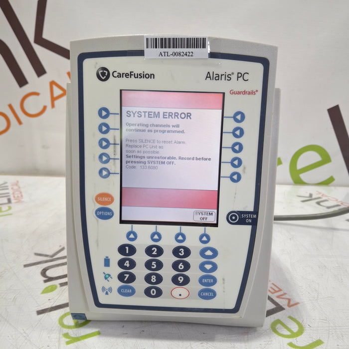 CareFusion Alaris 8015 Small Screen POC Infusion Pump