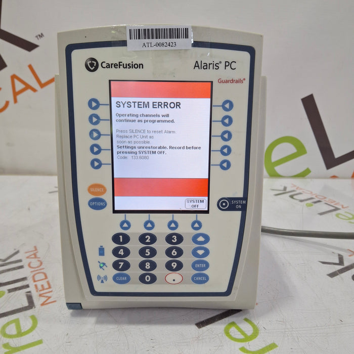 CareFusion Alaris 8015 Small Screen POC Infusion Pump