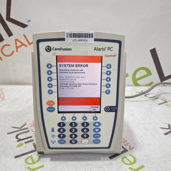 CareFusion Alaris 8015 Small Screen POC Infusion Pump