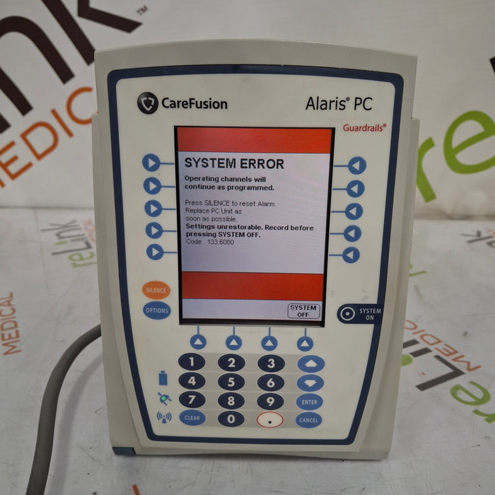 CareFusion Alaris 8015 Small Screen POC Infusion Pump