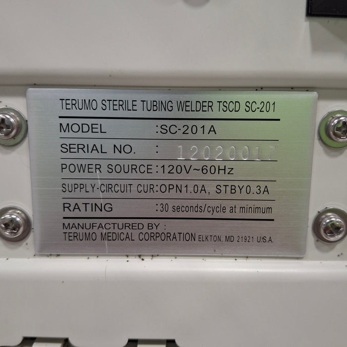 Terumo Medical SC-201A TSCD Sterile Tubing Welder