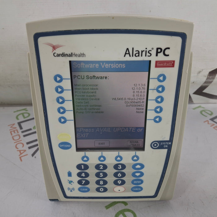 CareFusion Alaris 8015 Small Screen POC Infusion Pump