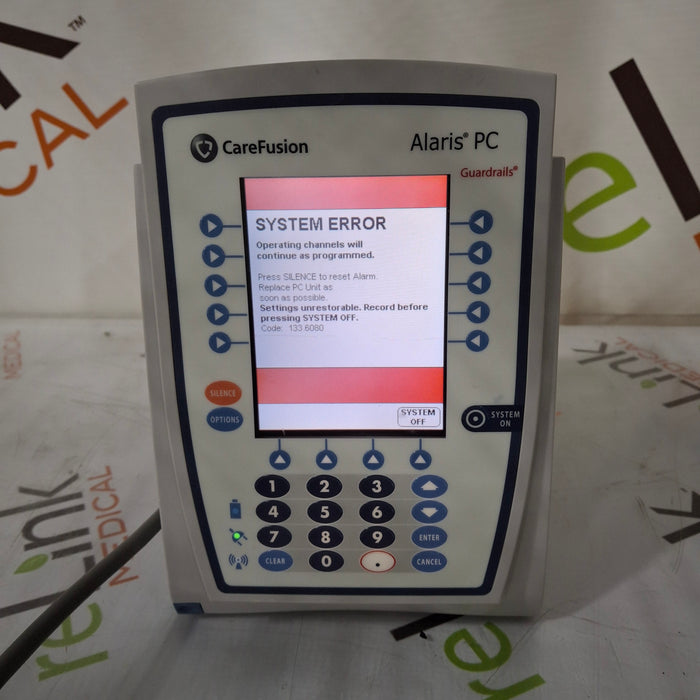 CareFusion Alaris 8015 Small Screen POC Infusion Pump