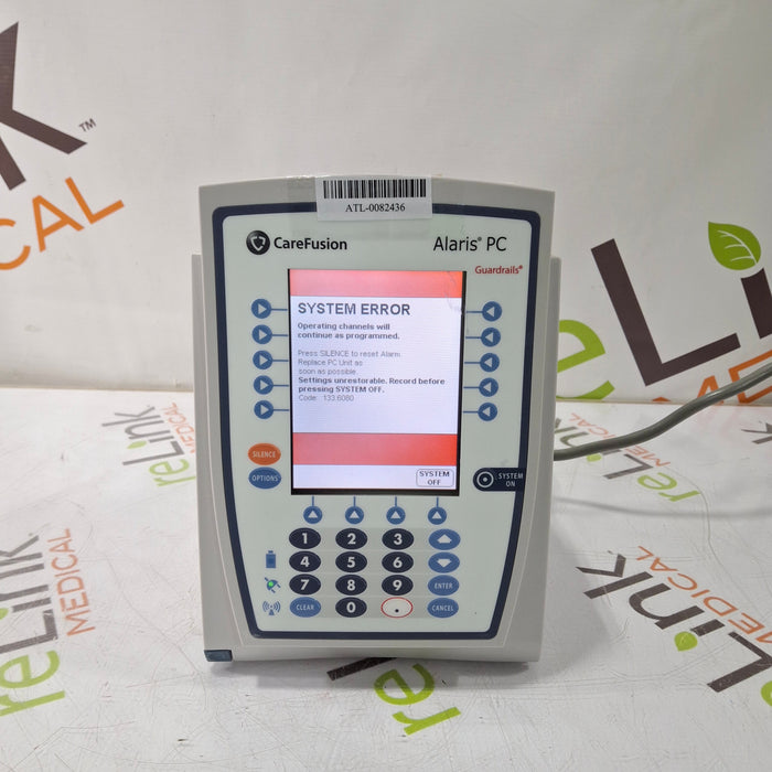 CareFusion Alaris 8015 Small Screen POC Infusion Pump