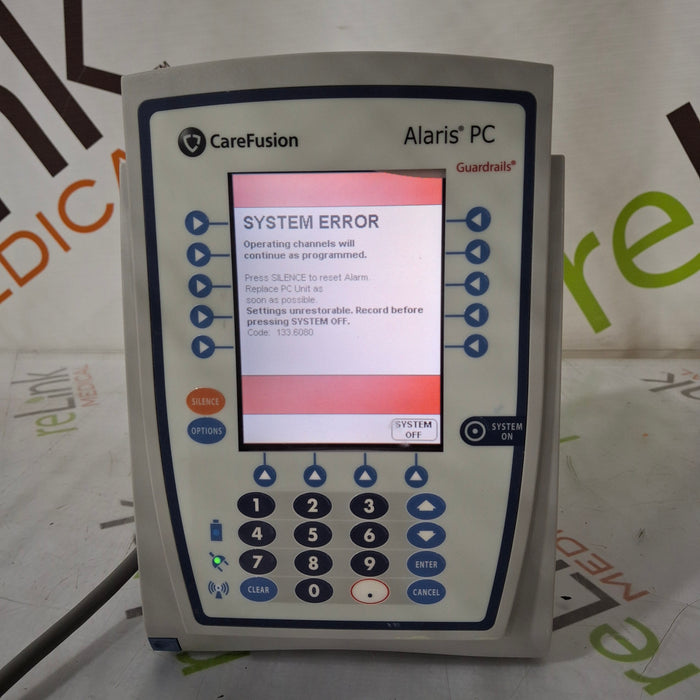 CareFusion Alaris 8015 Small Screen POC Infusion Pump