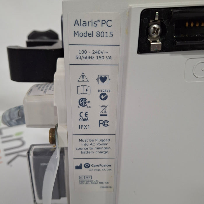 CareFusion Alaris 8015 Small Screen POC Infusion Pump