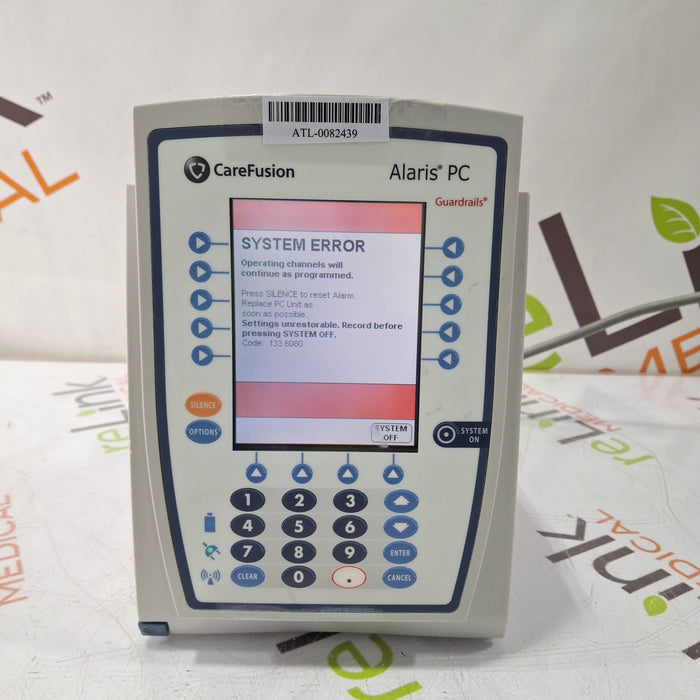 CareFusion Alaris 8015 Small Screen POC Infusion Pump